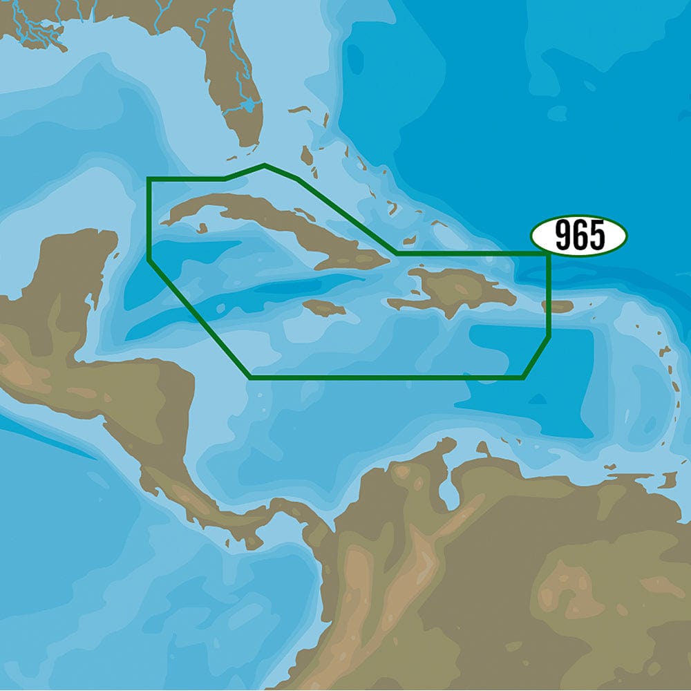 C - MAP 4D NA - D965 - Cuba, Dominican Republic, Caymans & Jamaica [M - NA - D965 - MS], C - Map 4D, C - MAP, , , at Festive Water Paddlesports