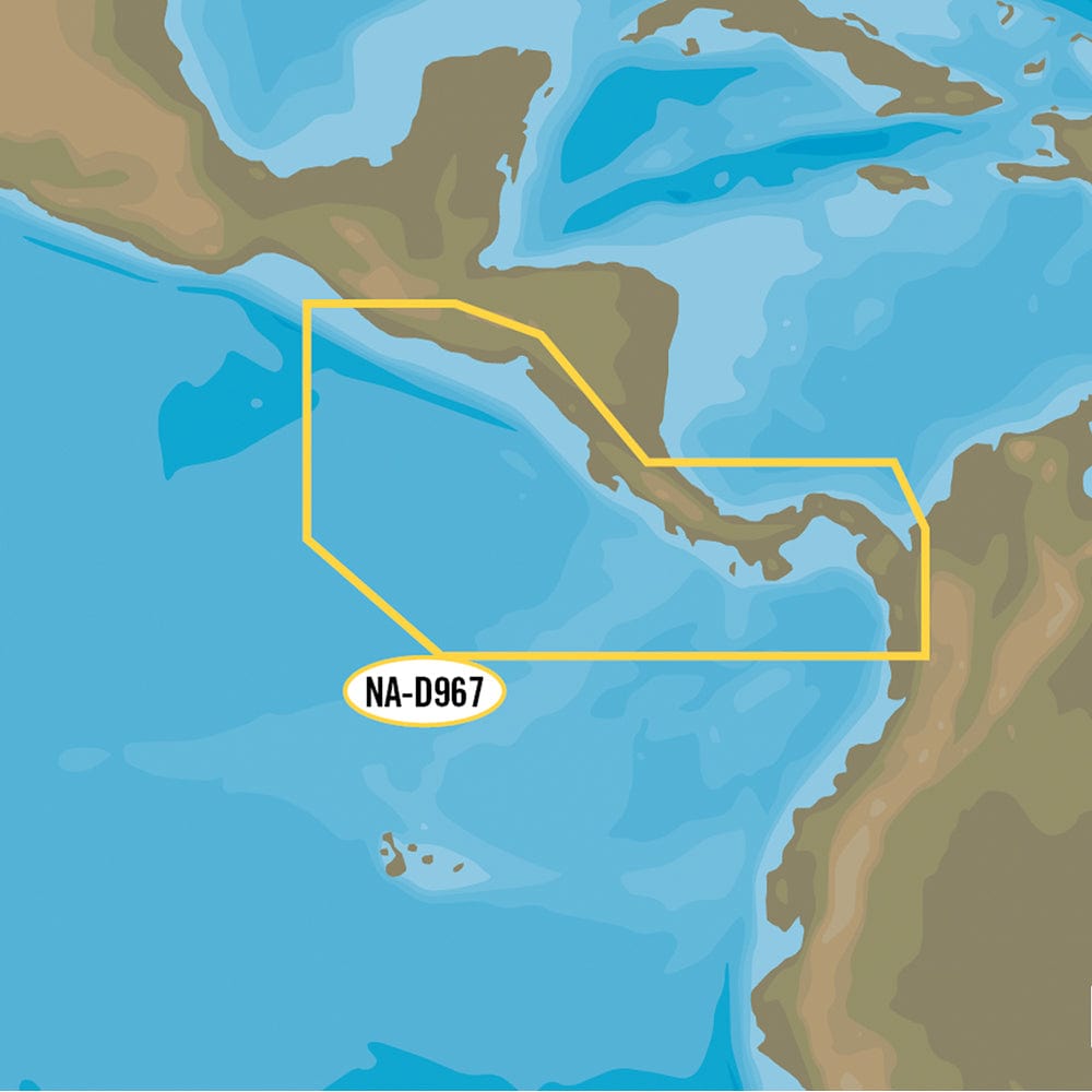 C - MAP 4D NA - D967 - Panama to Guatemala Local [M - NA - D967 - MS], C - Map 4D, C - MAP, , , at Festive Water Paddlesports
