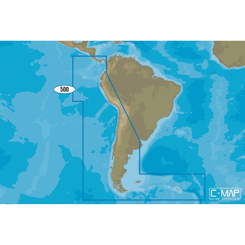 C - MAP 4D SA - D500 Costa Rica to Chile to Falklands [M - SA - D500 - MS], C - Map 4D, C - MAP, , , at Festive Water Paddlesports
