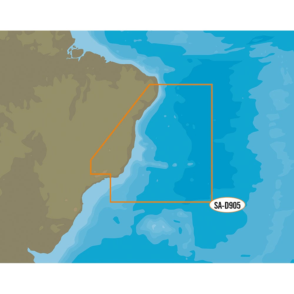 C - MAP 4D SA - D905 Recife to Rio De Janiero [M - SA - D905 - MS], C - Map 4D, C - MAP, , , at Festive Water Paddlesports