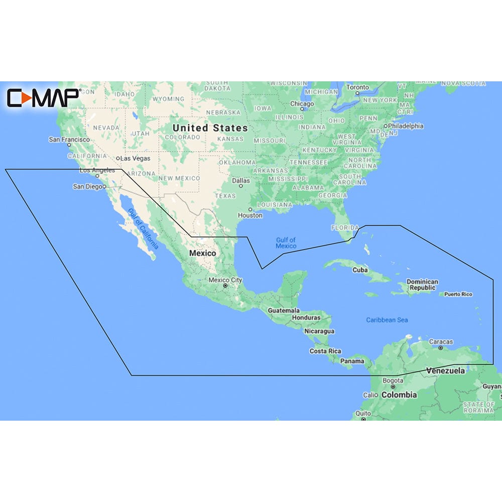 C - MAP M - NA - Y205 - MS Central America Caribbean REVEAL Coastal Chart [M - NA - Y205 - MS], C - Map Reveal, C - MAP, , , at Festive Water Paddlesports