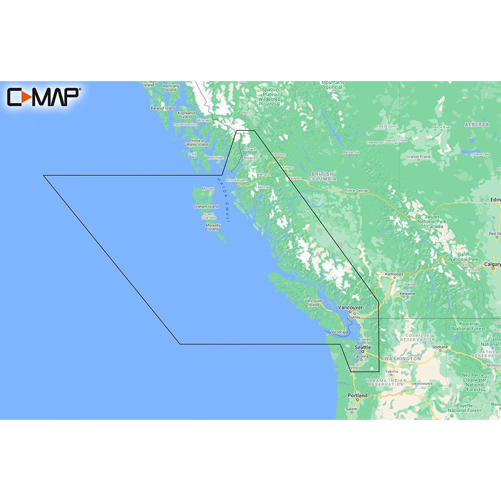 C - MAP M - NA - Y207 - MS Columbia Puget Sound REVEAL Coastal Chart [M - NA - Y207 - MS], C - Map Reveal, C - MAP, , , at Festive Water Paddlesports