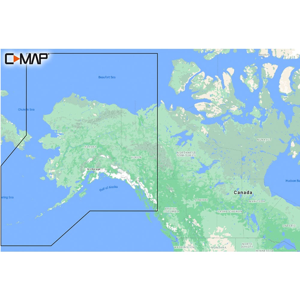 C - MAP M - NA - Y208 - MS Alaska REVEAL Coastal Chart [M - NA - Y208 - MS], C - Map Reveal, C - MAP, , , at Festive Water Paddlesports
