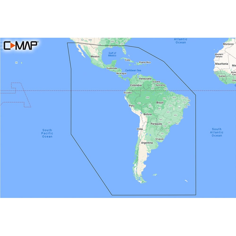 C - MAP M - SA - Y038 - MS Discover South America Caribbean [M - SA - Y038 - MS], C - Map Discover, C - MAP, , , at Festive Water Paddlesports