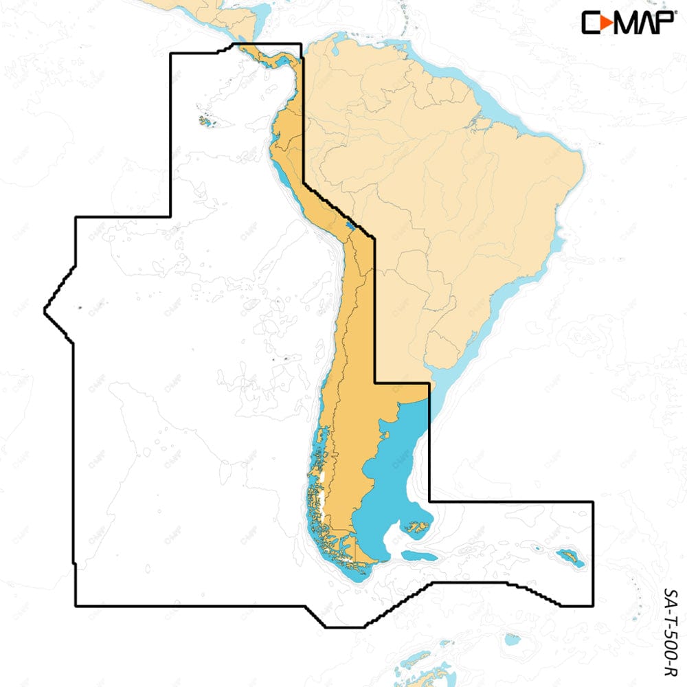 C - MAP REVEAL X - Costa Rica Chile Falklands [M - SA - T - 500 - R - MS], C - Map Discover x / Reveal X, C - MAP, , , at Festive Water Paddlesports
