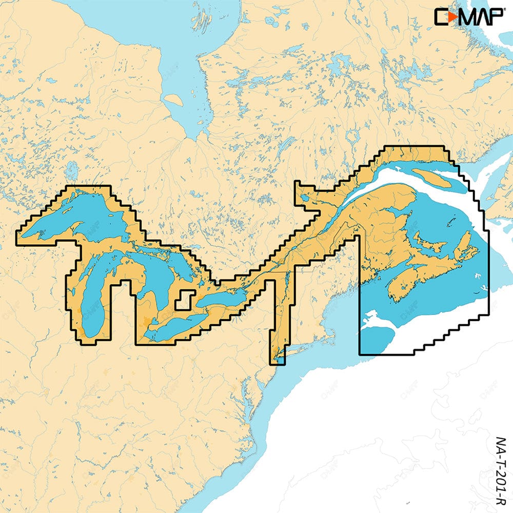 C - MAP REVEAL X - Great Lakes to Nova Scotia [M - NA - T - 201 - R - MS], C - Map Discover x / Reveal X, C - MAP, , , at Festive Water Paddlesports