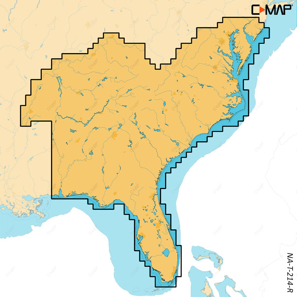 C - MAP REVEAL X - U.S. Lakes South East [M - NA - T - 214 - R - MS], C - Map Discover x / Reveal X, C - MAP, , , at Festive Water Paddlesports