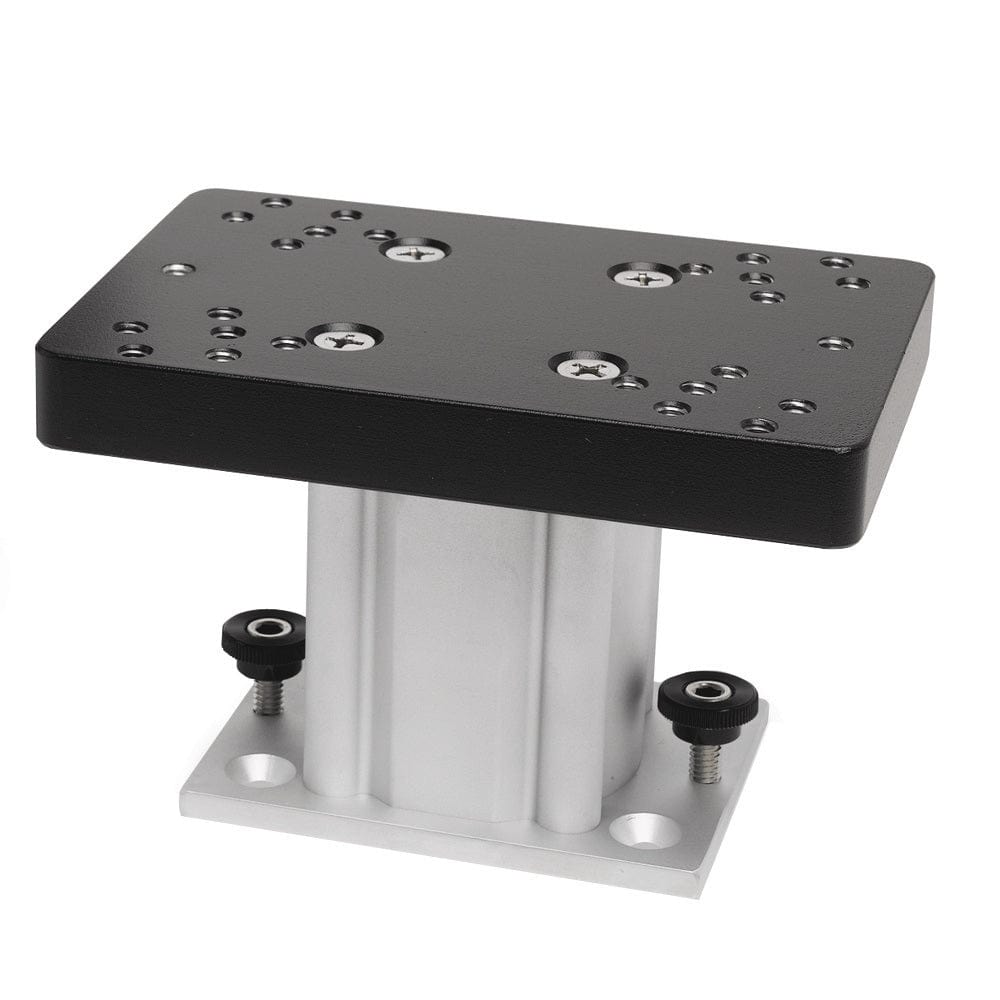 Cannon Aluminum Fixed Base Downrigger Pedestal - 4" [1904030], Downrigger Accessories, Cannon, , , at Festive Water Paddlesports