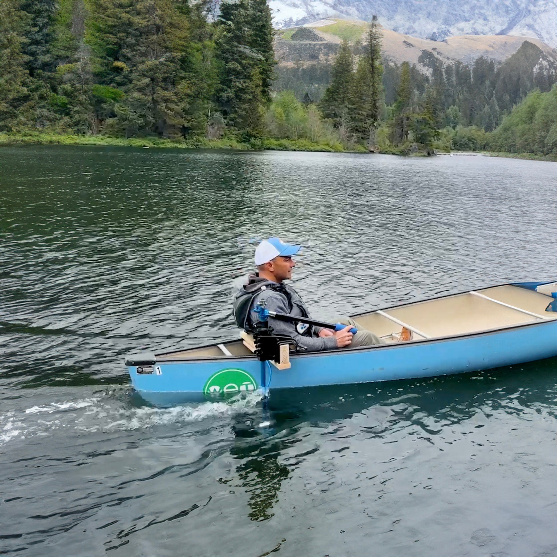 Canoe Motor Mounting Plate, , bixpyusa, at Festive Water Paddlesports