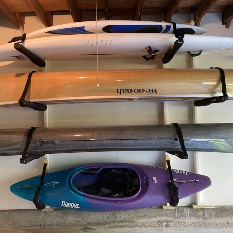Canoe Rack - 36", Wall Storage, Suspenz, at Festive Water Paddlesports