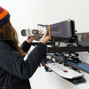 Cascade Snowboard & Ski Organizer | Horizontal Wall Mount, Wall Mounted, StoreYourBoard, , , at Festive Water Paddlesports