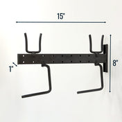 Cascade Snowboard & Ski Organizer | Horizontal Wall Mount, Wall Mounted, StoreYourBoard, , , at Festive Water Paddlesports