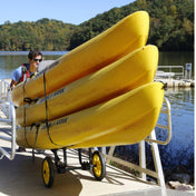 Catch - All Universal Airless Cart, Carts, Suspenz, Airless Cart + Beach Wheels at Festive Water Paddlesports