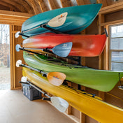 Champlain Kayak Storage | Indoor Adjustable Rack | 4 Levels, Wall Mounted, StoreYourBoard, , , at Festive Water Paddlesports