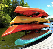 Chesapeake Kayak Storage | Adjustable Dock Rack | Over The Water | 4 Levels, Dock Rack, StoreYourBoard, , , at Festive Water Paddlesports