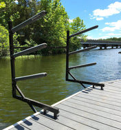 Chesapeake Kayak Storage | Adjustable Dock Rack | Over The Water | 4 Levels, Dock Rack, StoreYourBoard, , , at Festive Water Paddlesports