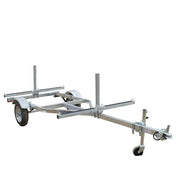 Comfab 16' Galvanized 2 Kayak Trailer with 80" Crossbars, Trailer, Com - Fab Trailers, Plastic Protective Padding, , at Festive Water Paddlesports