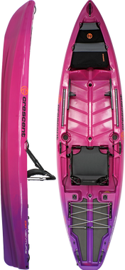 Crescent CK1 Venture 11' Kayak, Recreation Kayak, Crescent, Razz at Festive Water Paddlesports
