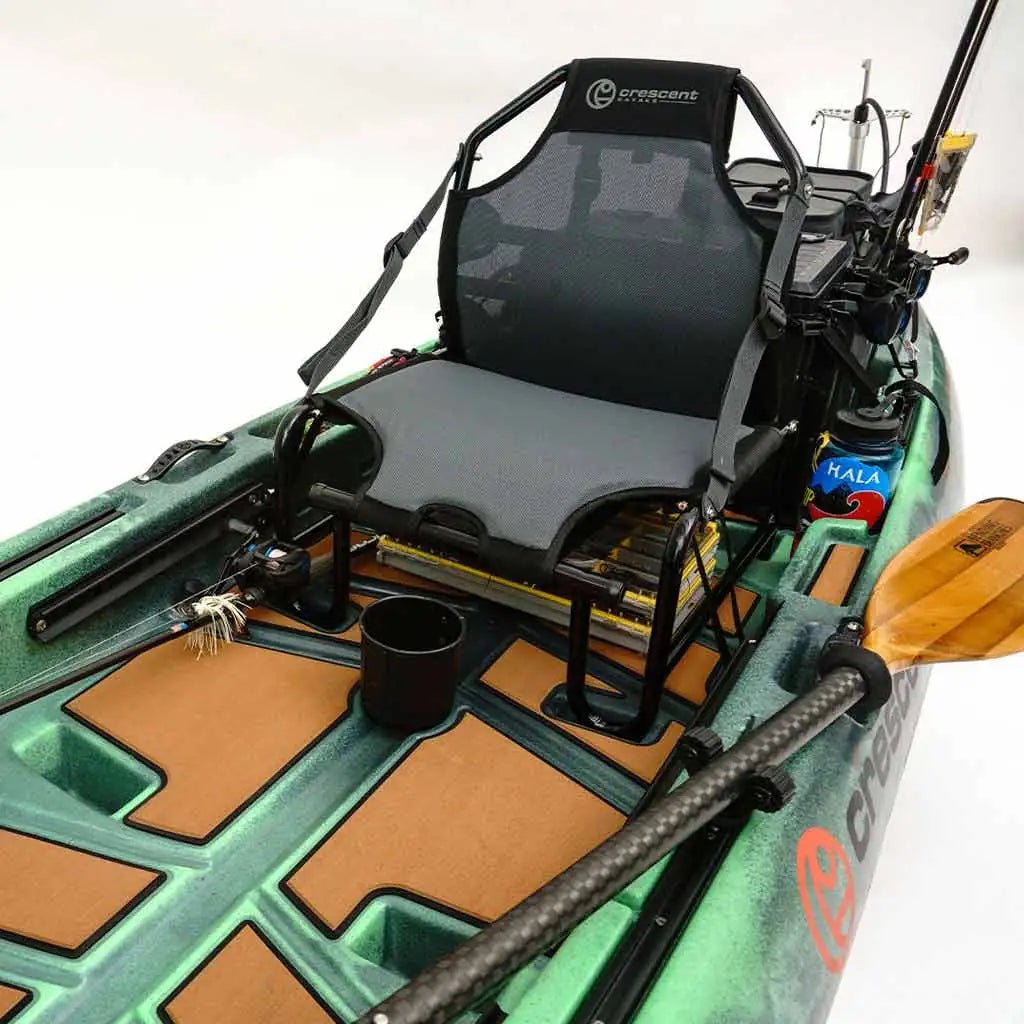 Crescent CK2 Venture Fishing Kayak, Fishing Kayak, Crescent, Moss at Festive Water Paddlesports