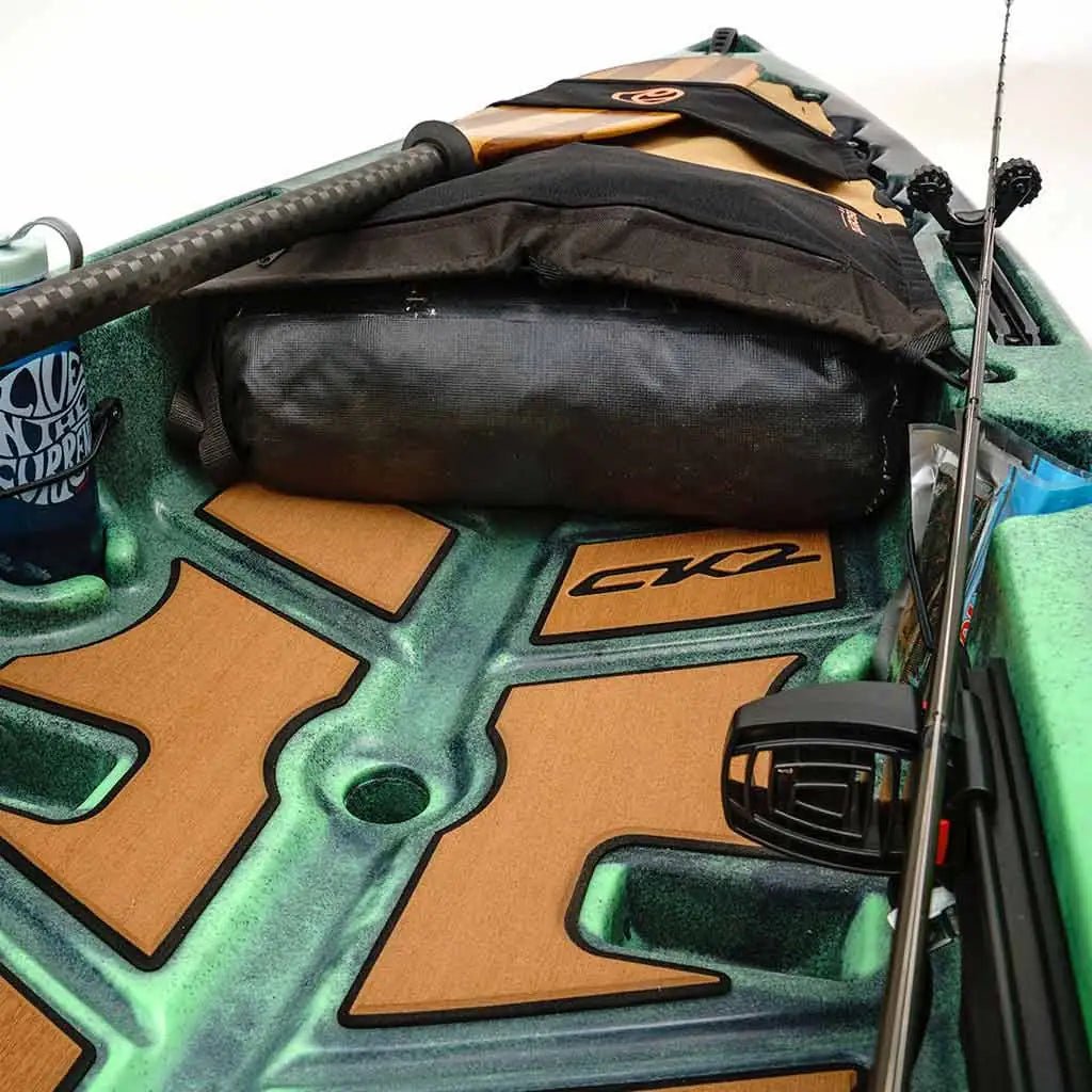 Crescent CK2 Venture Fishing Kayak, Fishing Kayak, Crescent, Moss at Festive Water Paddlesports