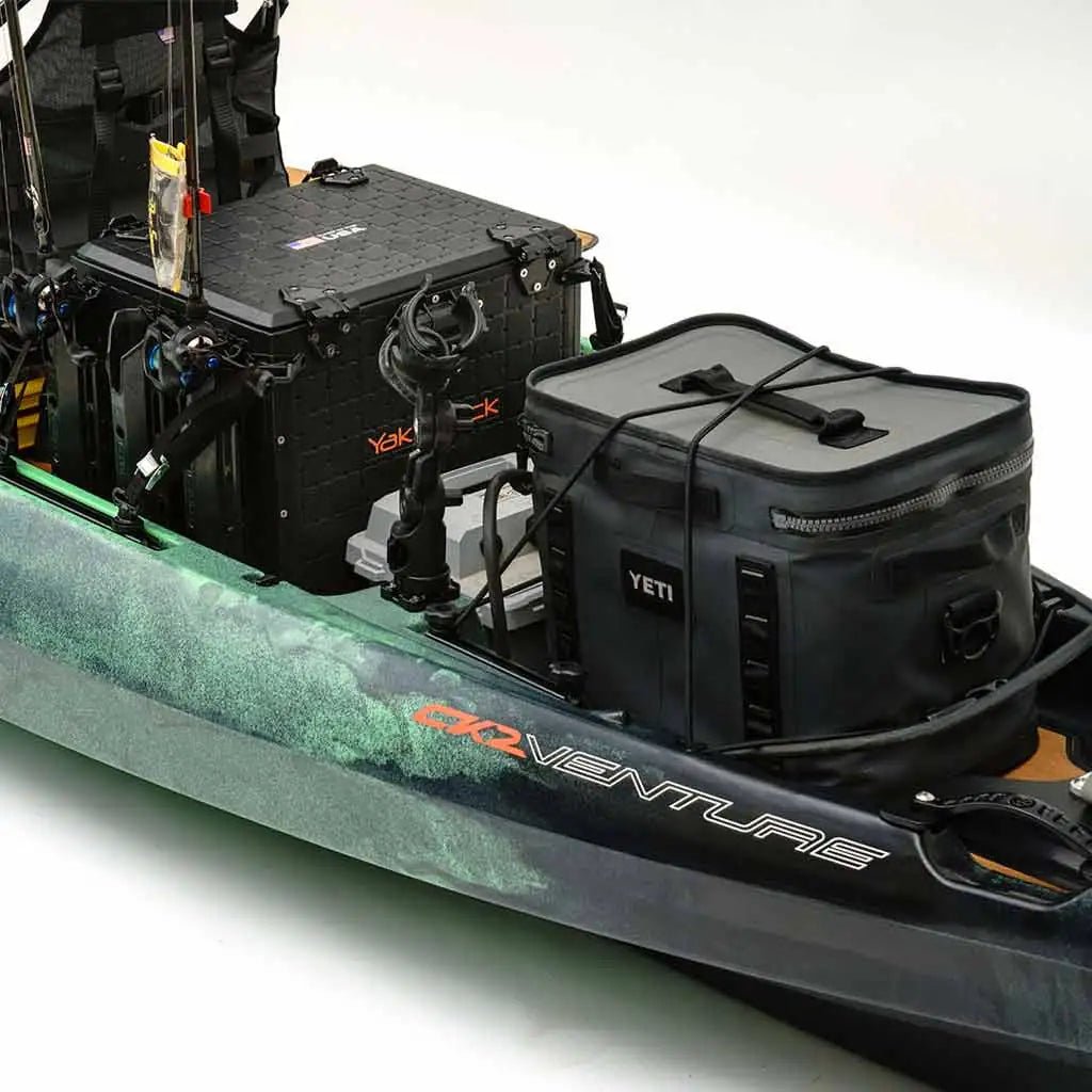 Crescent CK2 Venture Fishing Kayak, Fishing Kayak, Crescent, Moss at Festive Water Paddlesports