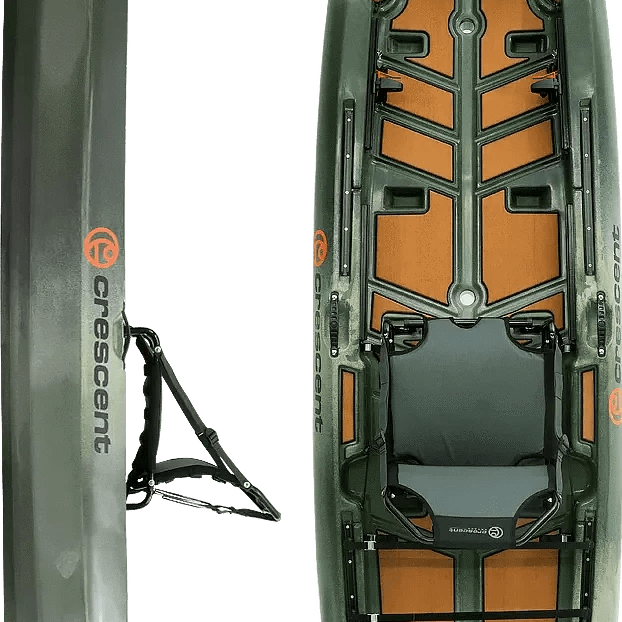 Crescent CK2 Venture Fishing Kayak, Fishing Kayak, Crescent, OG Camo, , at Festive Water Paddlesports