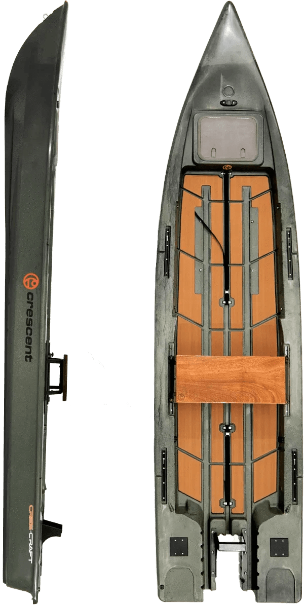 Crescent Cres - Craft Micro Skiff Fishing Kayak, Fishing Kayak, Crescent, Moon Rock, , at Festive Water Paddlesports