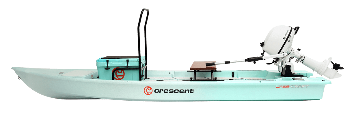Crescent Cres - Craft Micro Skiff Fishing Kayak, Fishing Kayak, Crescent, Timber, , at Festive Water Paddlesports
