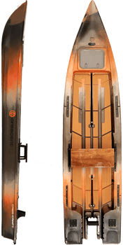 Crescent Cres - Craft Micro Skiff Fishing Kayak, Fishing Kayak, Crescent, Timber, , at Festive Water Paddlesports