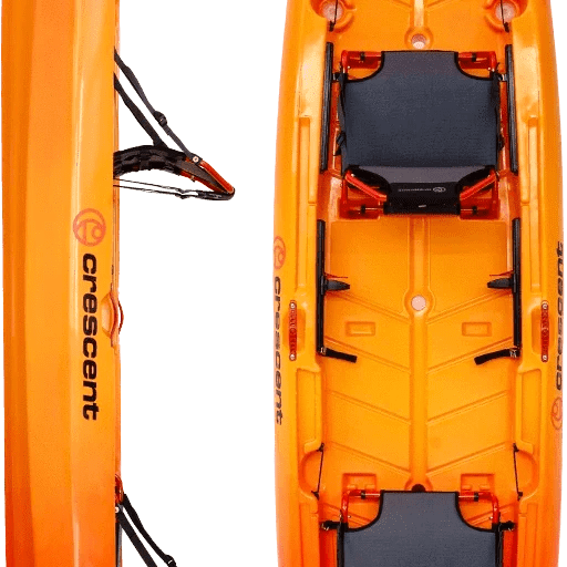 Crescent Crew 2+1 Tandem Kayak, Recreation Kayak, Crescent, Dawn, , at Festive Water Paddlesports