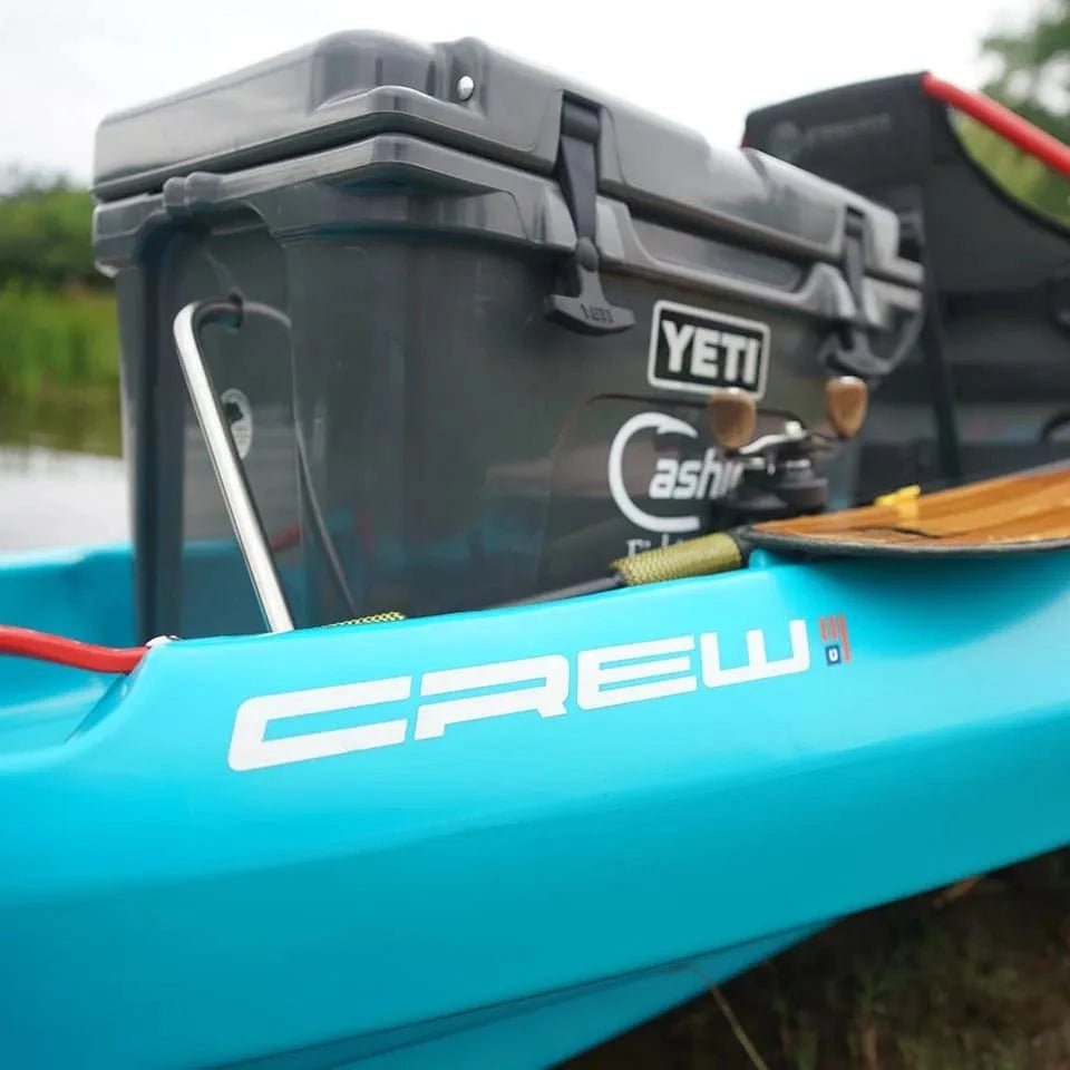 2-3 seater kayak fishing poles included Crescent Crew 2+1 Tandem Kayak