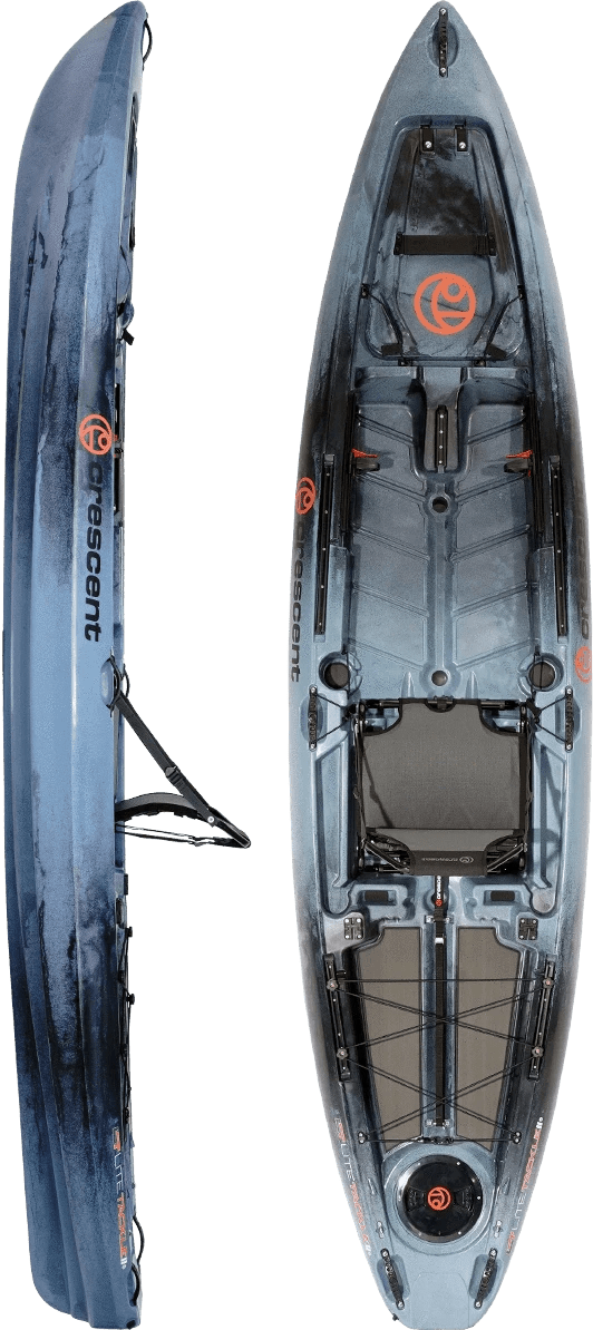 Crescent LiteTackle II Fishing Kayak, Fishing Kayak, Crescent, Dawn, , at Festive Water Paddlesports