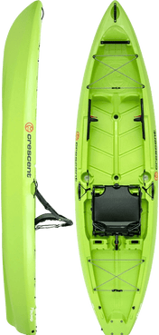 Crescent Primo 10.5' Kayak, Recreation Kayak, Crescent, Flash, , at Festive Water Paddlesports