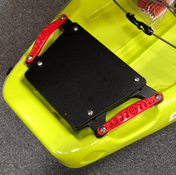 Crescent Rear Single Mounting Plate, Mounting Plates, YakGadget, LLC, , , at Festive Water Paddlesports