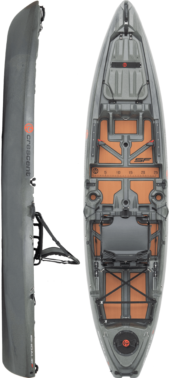 Crescent Shoalie Fishing Kayak, Fishing Kayak, Crescent, Moon Rock, , at Festive Water Paddlesports