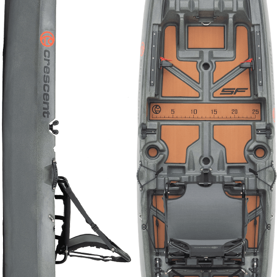 Crescent Shoalie Fishing Kayak, Fishing Kayak, Crescent, Moon Rock, , at Festive Water Paddlesports