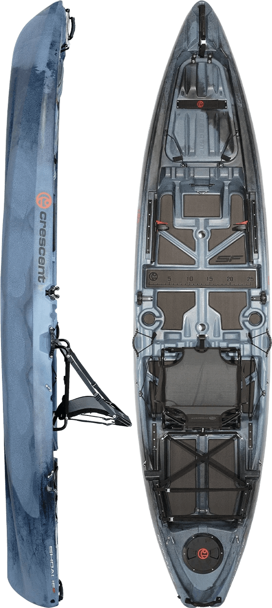 Crescent Shoalie Fishing Kayak, Fishing Kayak, Crescent, Nor'easter, , at Festive Water Paddlesports