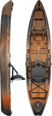 Crescent Shoalie Fishing Kayak, Fishing Kayak, Crescent, Timber at Festive Water Paddlesports
