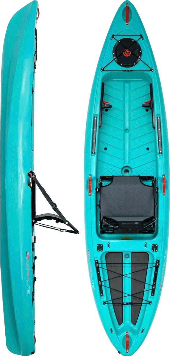 Crescent UltraLite Kayak, Fishing Kayak, Crescent, Emerald Coast, , at Festive Water Paddlesports