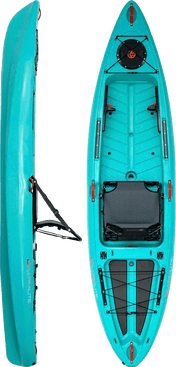 Crescent UltraLite Kayak, Fishing Kayak, Crescent, Emerald Coast, , at Festive Water Paddlesports