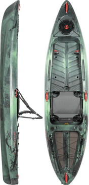 Crescent UltraLite Kayak, Fishing Kayak, Crescent, Moss, , at Festive Water Paddlesports