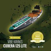 Cubera 125 Lite, Inflatable Kayaks, Vibe Kayaks, at Festive Water Paddlesports