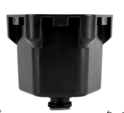 Cup Holder Pro, Accessories, YakAttack, Black at Festive Water Paddlesports
