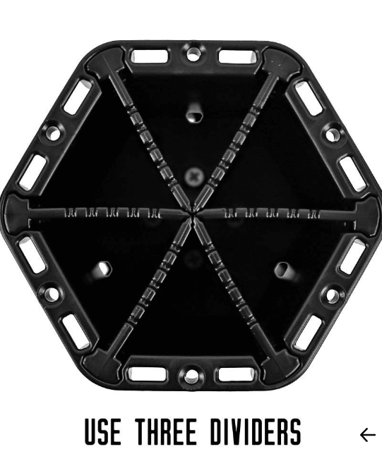 Cup Holder Pro Vertical Divider, , YakAttack, at Festive Water Paddlesports