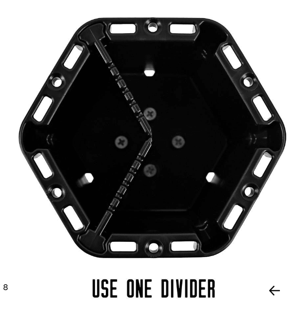 Cup Holder Pro Vertical Divider, , YakAttack, at Festive Water Paddlesports