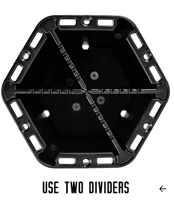 Cup Holder Pro Vertical Divider, , YakAttack, at Festive Water Paddlesports