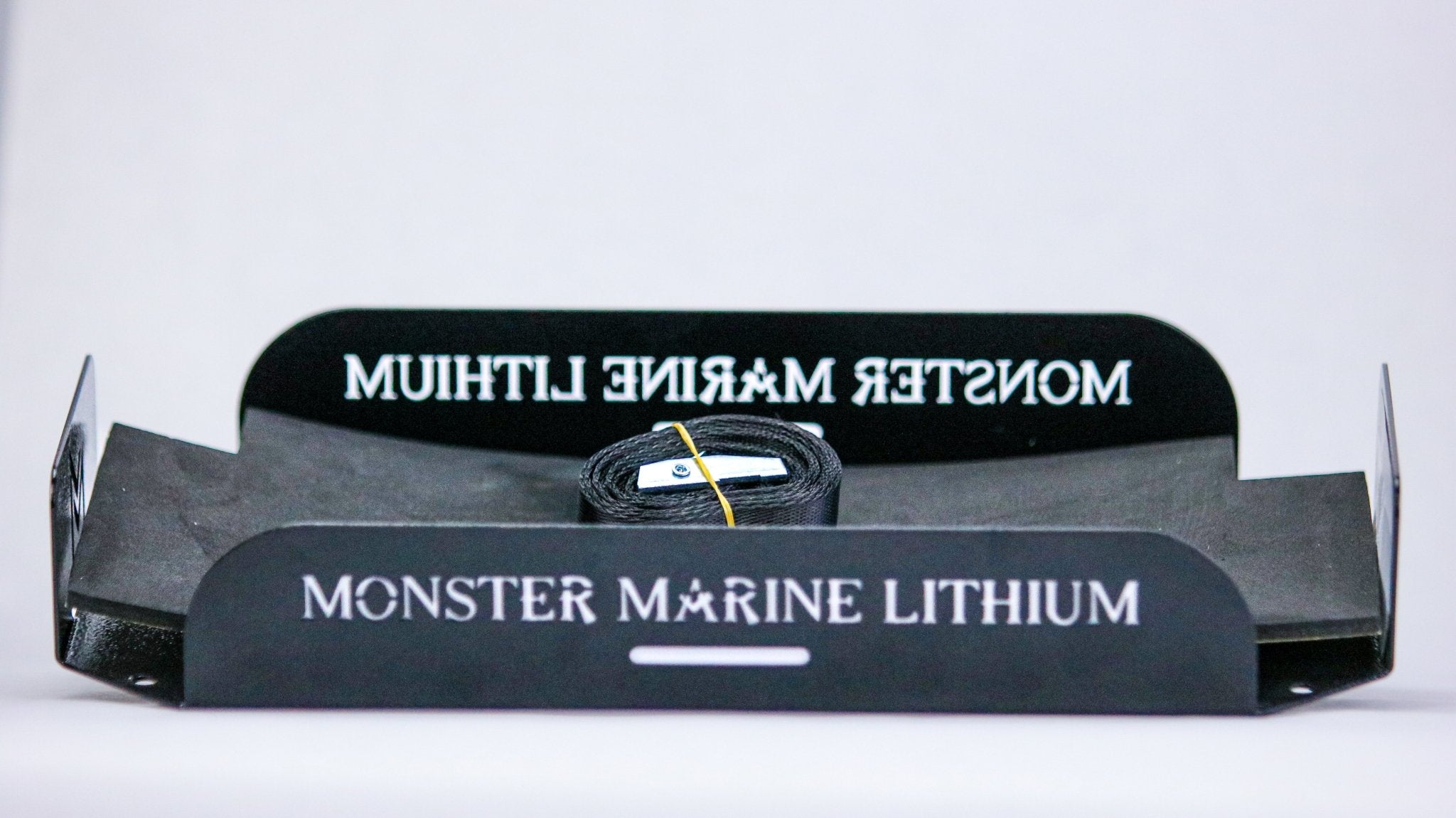 Custom Aluminum Battery Tray, Accessories, Monster Marine Lithium, Group 34 at Festive Water Paddlesports