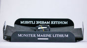 Custom Aluminum Battery Tray, Accessories, Monster Marine Lithium, Group 34 at Festive Water Paddlesports