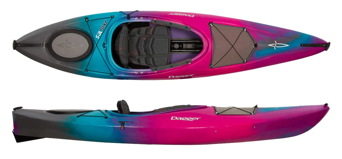 Dagger Axis 10.5 All Water Kayak, Crossover Kayak, Dagger Kayaks, Aurora, , at Festive Water Paddlesports