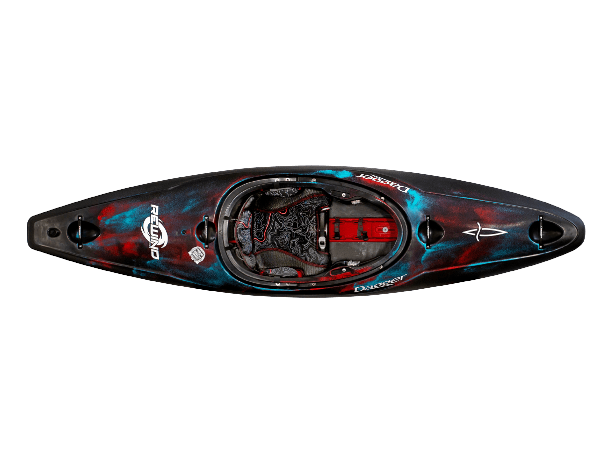 Dagger Rewind Whitewater Kayak, Whitewater Kayak, Dagger Kayaks, Cosmos, S, at Festive Water Paddlesports